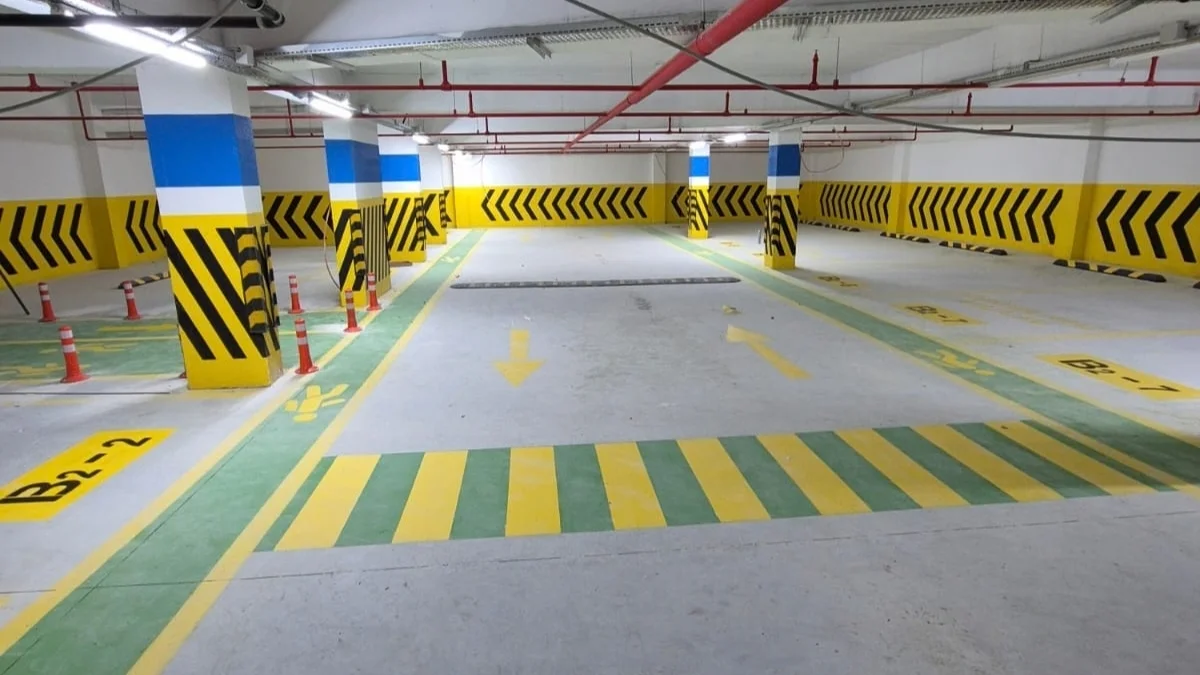 Otopark Çizgisi Ve Boyama
