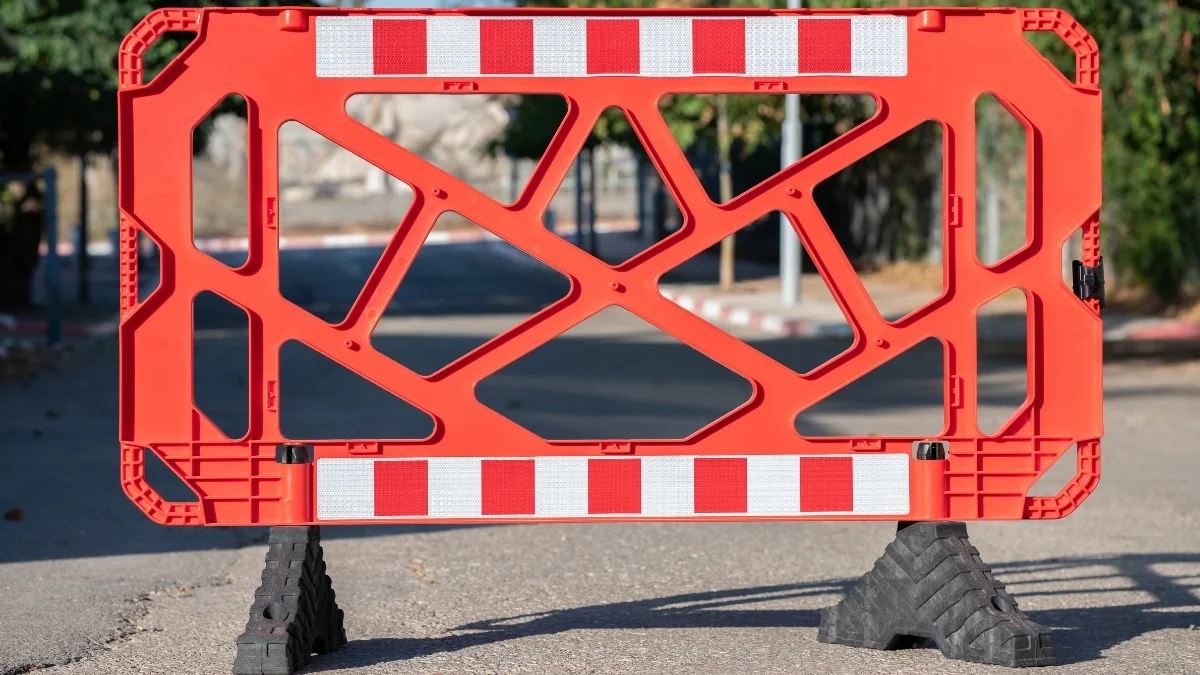 Plastik Güvenlik Bariyeri